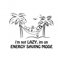 I'm not Lazy!